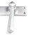 Satin Chrome Straight Lever Latch Set