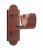 Rothley 25mm x 1829mm Curtain Pole with Cage Orb Finials, Brackets & Curtain Rings - Antique Copper