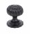 Black Flower Cabinet Knob - Small