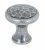 Pewter Hammered Cabinet Knob - Small