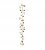 Premier Decorations Lit Rustic Rope Garland 1.65M