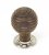 Rosewood and PN Beehive Cabinet Knob 35mm