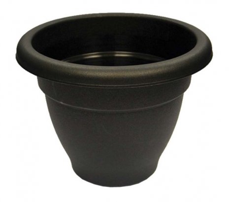 Winchester Round Planter 50cm - Black