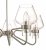 Keta 5 Light Semi Flush Satin Chrome & Polished Chrome