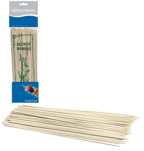 KitchenCraft 20cm Bamboo Skewers (Pack of 100)