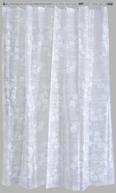 Aqualona Peva Shower Curtain 180x180cm, 200cm Shower Curtain Uk