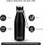 Casa & Casa Zenith Silicone Strap Vacuum Water Bottle 550ml