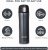 Casa&Casa Zento Push Button Vacuum Tumbler Metallic Slate - 450ml