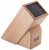 Stellar Universal Knife Block - Beech