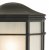 Dar Dulbecco Wall Light Black and Acrylic IP44