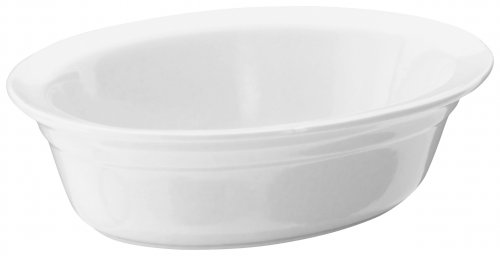 Judge Table Essentials Ivory Porcelain Pie Dish - 2 Sizes