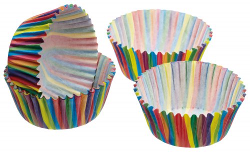 Sweetly Does It Paper Cake Case-Stripe 7cm Pack of 60