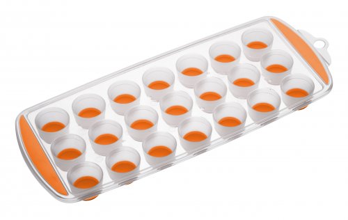 Colourworks Brights Orange Pop Out Flexible Ice Cube Tray