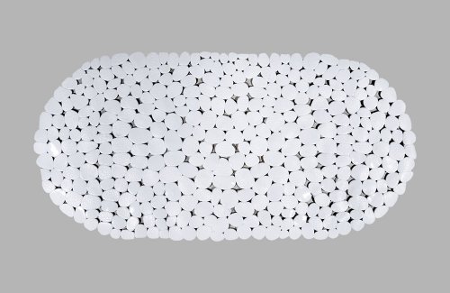 Aqualona Pebbles Bath Mat - White