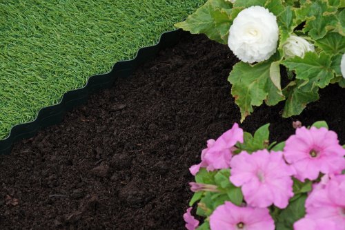 Smart Garden Plastic Lawn Edging - 10cm x 10M