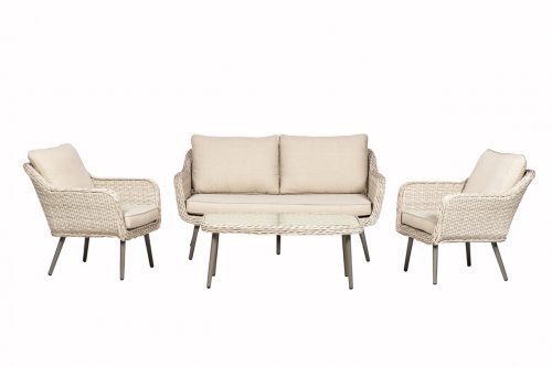 Royalcraft Seychelles 5 Seater 4pc Lounging Coffee Set