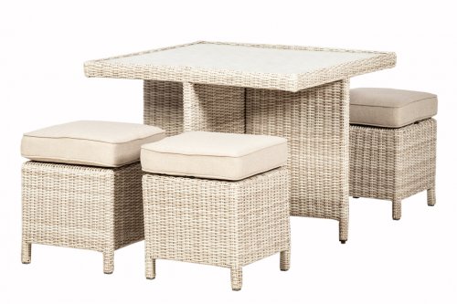Royalcraft Seychelles 4 Seater Cube Set