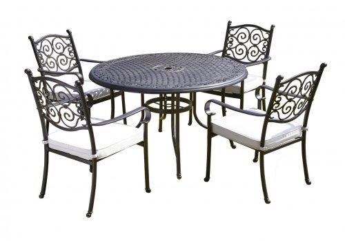 Royalcraft Versailles 4 Seater Round Dining Set