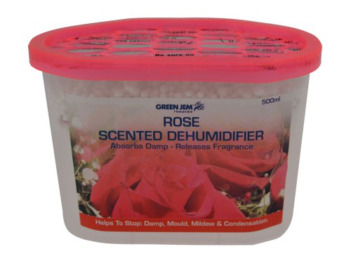 Green Jem Scented Dehumidifier - Rose