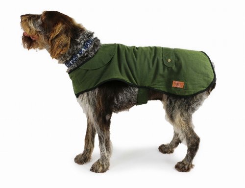 Ancol Heritage Green Wax Dog Coat - Large