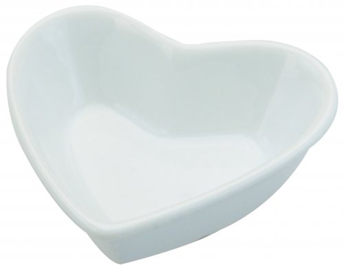 Apollo Housewares Porcelain Heart Dish 7.5cm x 6.2cm x 2.4cm