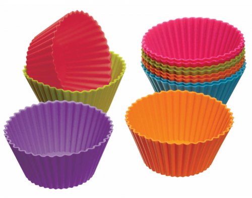 Colourworks Brights Pack of 12 Silicone Cupcake Cases