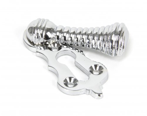 Polished Chrome Beehive Escutcheon