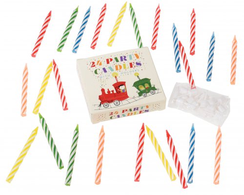 Rex Party Train Cake Candles, Set of 24