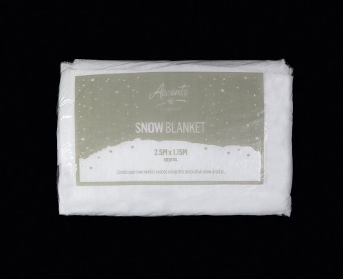 Premier Decorations Snow Blanket 2.5 x 1.15M