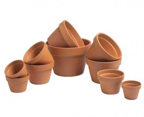 Yorkshire Flower Pots - Naylor Patio 21cm Half Pot