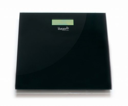 Blue Canyon S Series Digital Bathroom Scales Black