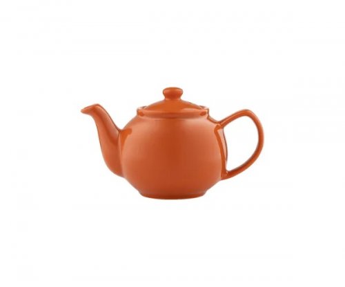 Price and Kensingston Burnt Orange 6 Cup Teapot