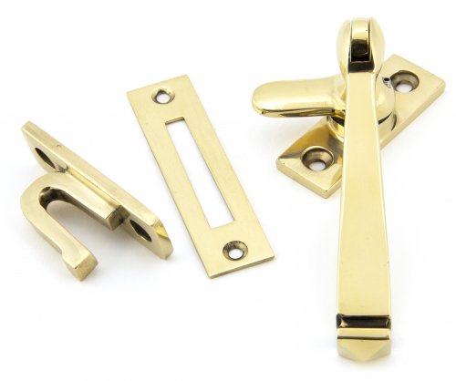 Aged Brass Locking Avon Fastener