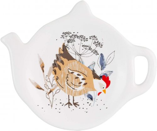 Price & Kensington Country Hens Teabag Holder