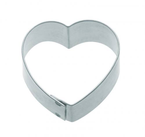 KitchenCraft 5cm Heart Shaped Metal Cookie Cutter