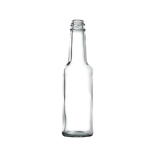 Worcester Sauce Glass Bottle with Black Lid 150ml