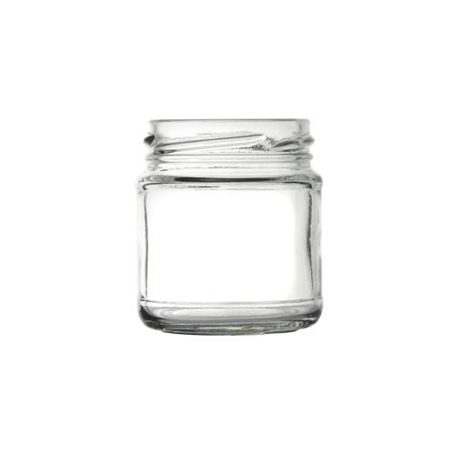 Panelled Glass Sauce Jar 106ml/4oz