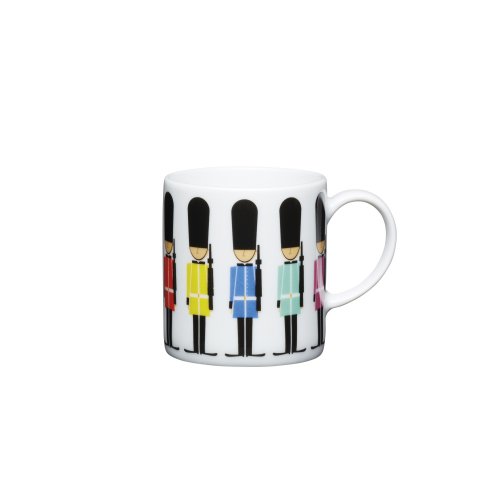KitchenCraft Porcelain Espresso Cup 80ml - Soldier