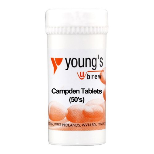 Young's Ubrew Campden Tablets (Pack of 50)