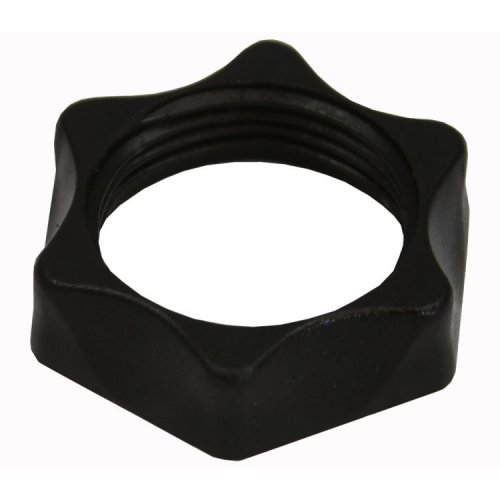 Young's Ubrew Black Plastic Back Nut (3/4