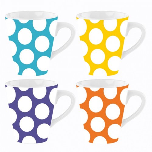 Mad About Mugs Spots Design Mug 11oz - Assorted