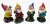 Green Jem Small Gnome Decorations - Assorted