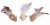 Petface Catkins Mini Mice Tails (Pack of 3)