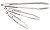 MasterClass Deluxe Stainless Steel Heavy Duty Food Tongs 23cm