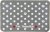 Pet Rebellion Dinner Mate Large Absorbent Food Mat 40 x 60cm - Dotty Grey