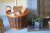 Manor Reproductions Willow Log Basket Duo Tone - Large