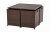 Nevada 4 Seater Cube Set - Brown