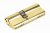 Lacquered Brass 35/45 5pin Euro Cylinder KA