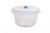 Whitefurze 1.22L Round Food  Freezer to Mircowave Storage