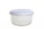 Whitefurze Round Food Storage Box - 1L